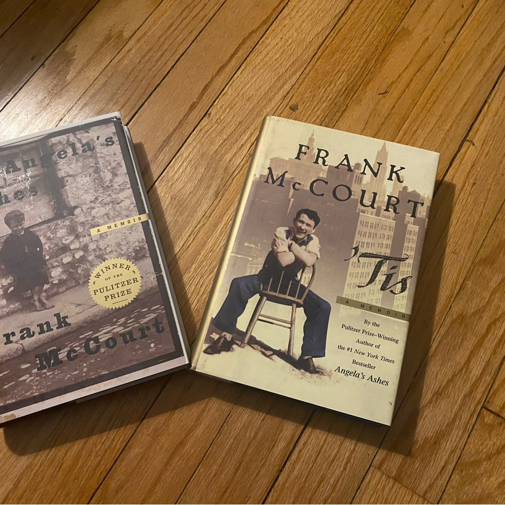 Frank McCourt box set Angela’s Ashes and Tis